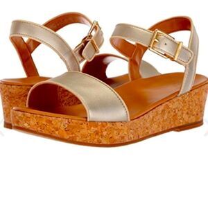 UGG Kids Metallic Sandals Size 4